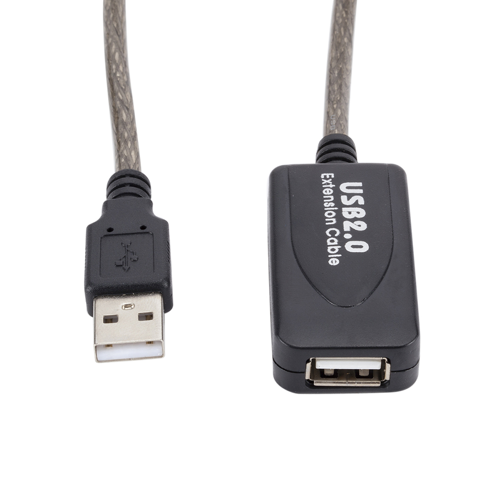 5/10/15/20m USB 2.0 Extension Cable Male to Female Active Repeater Extender Cord Extension Cable Wireless Network Card
