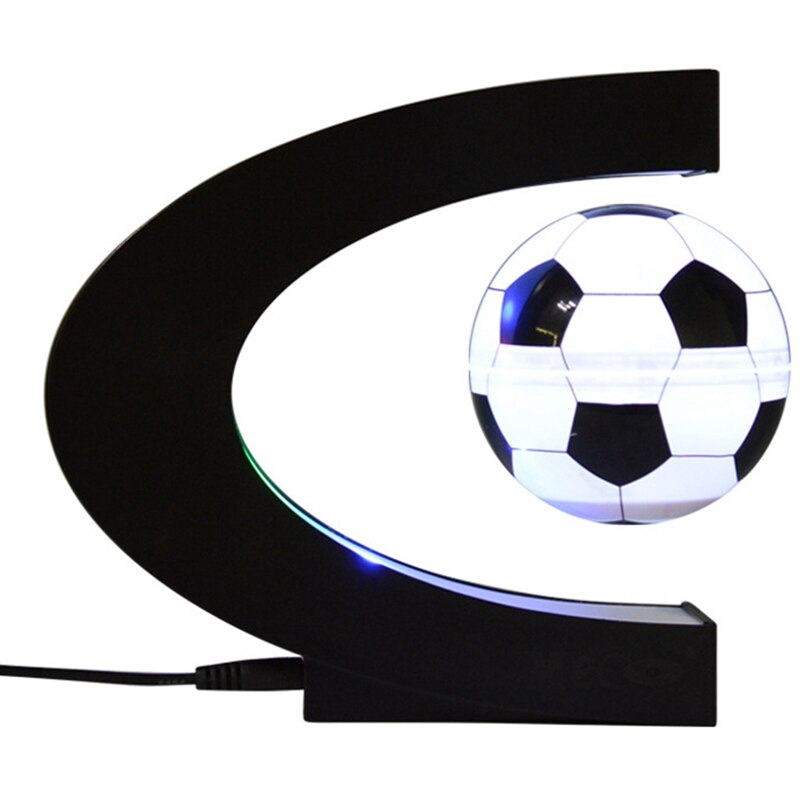 Voetbal Magnetische Levitatie Lamp Kinderen Float Iluminat Slaapkamer Decoratie Voetbal Levitating Tafel Xmas: 2