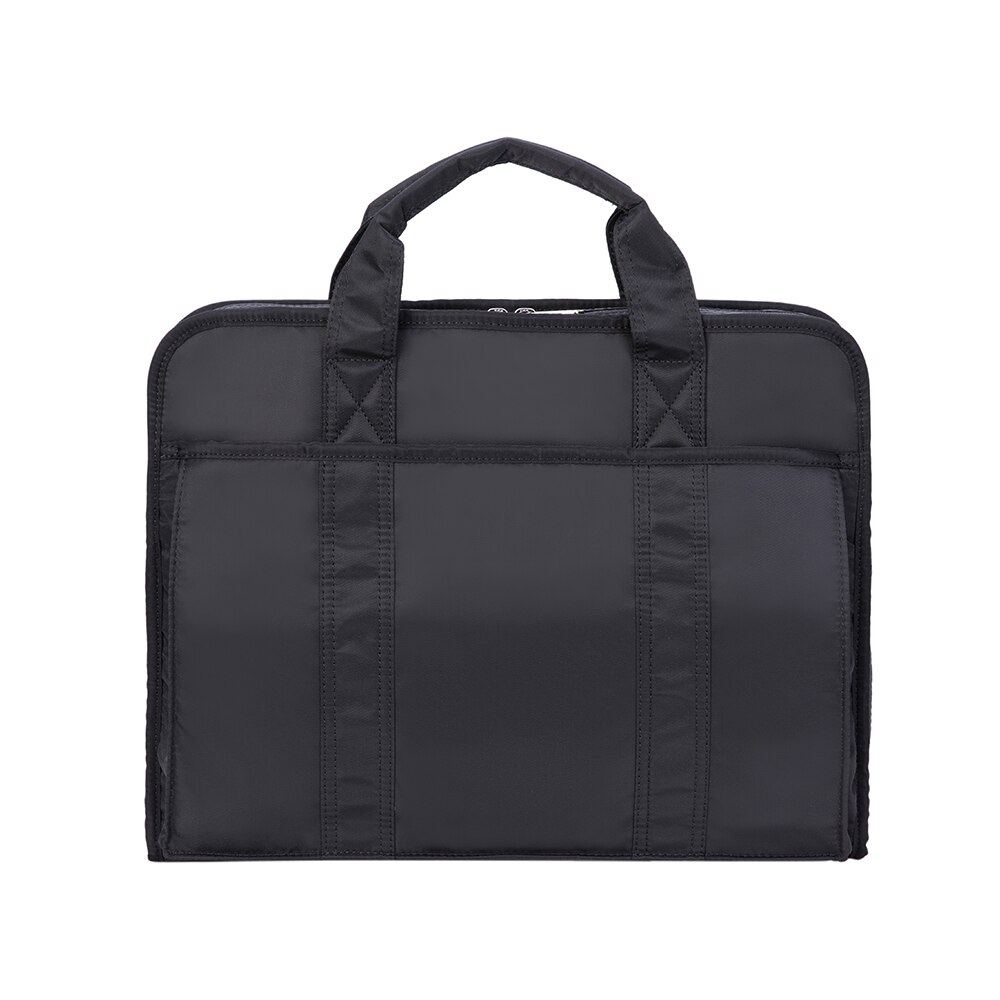 Mænd & #39 ;s tasker koreansk business håndtaske dokumentmappe herre & #39 ;s tasker stor kapacitet casual tasker: Sort