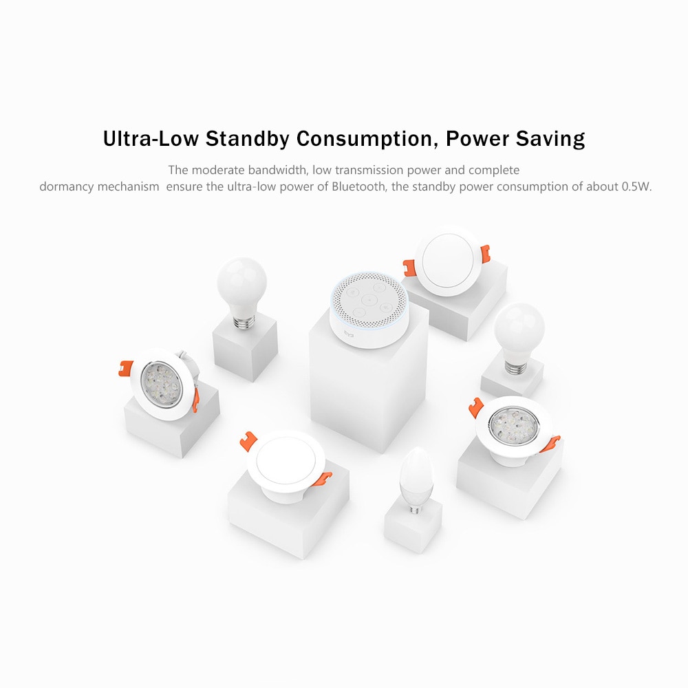 Xiaomi Mijia Yeelight YLDP09YL Bluetooth Mesh Version E14 3.5W Smart LED Candle Light Bulb AC220V Brightness Can be Adjusted