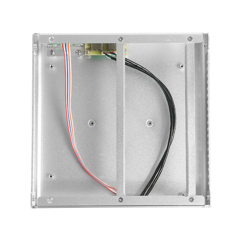 Pc gaming behuizing itx mini kleine behuizing volledig aluminium koffer draagbare htpc desktop computer lege behuizing