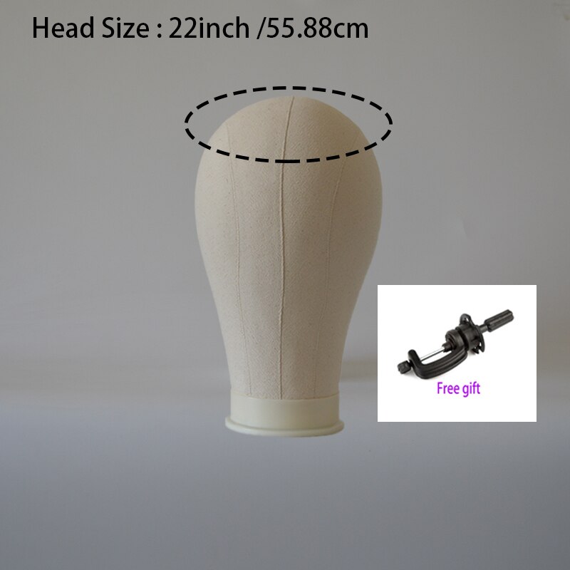 55cm Bald Mannequin Head With Clamp Cosmetology Manikin Head For Makeup Practice Female Maniqui Head For Wig Making Hat Display: 22inch
