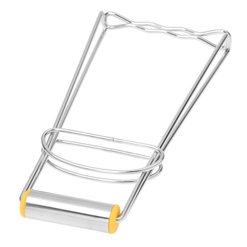 Kok chef roestvrijstalen opvouwbare schaal bord clip tang