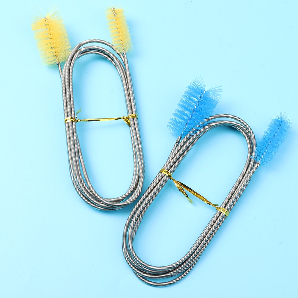 45/90/155/200cm- teiliges rohrreinigungsbürsten-einstellen für aquarienpumpen, flexibel doppelschlauchbürste, zubehör für aquarienrohre