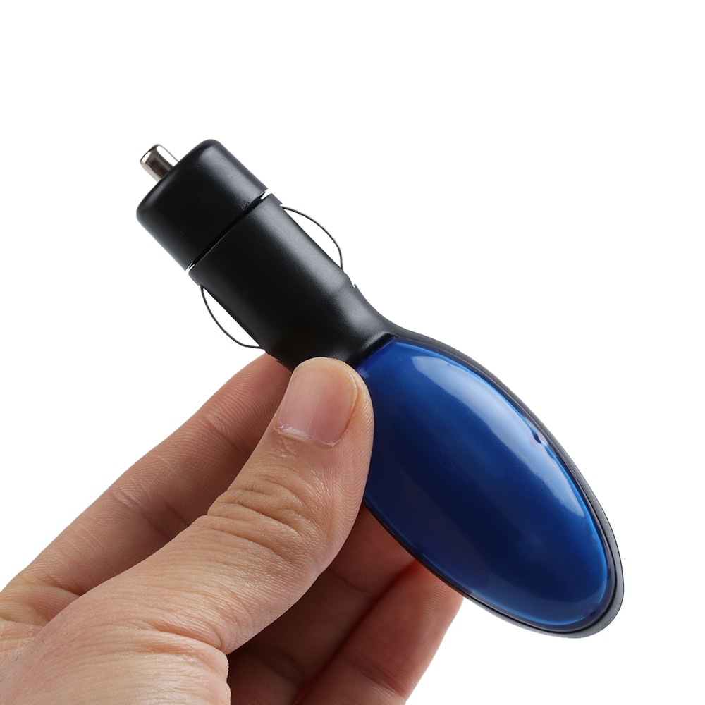 1Pc Portable Car Fuel Saver for Car Vehicles Compact Save Gas Features Fuel Shark Save On Gas Economizer Black+Blue