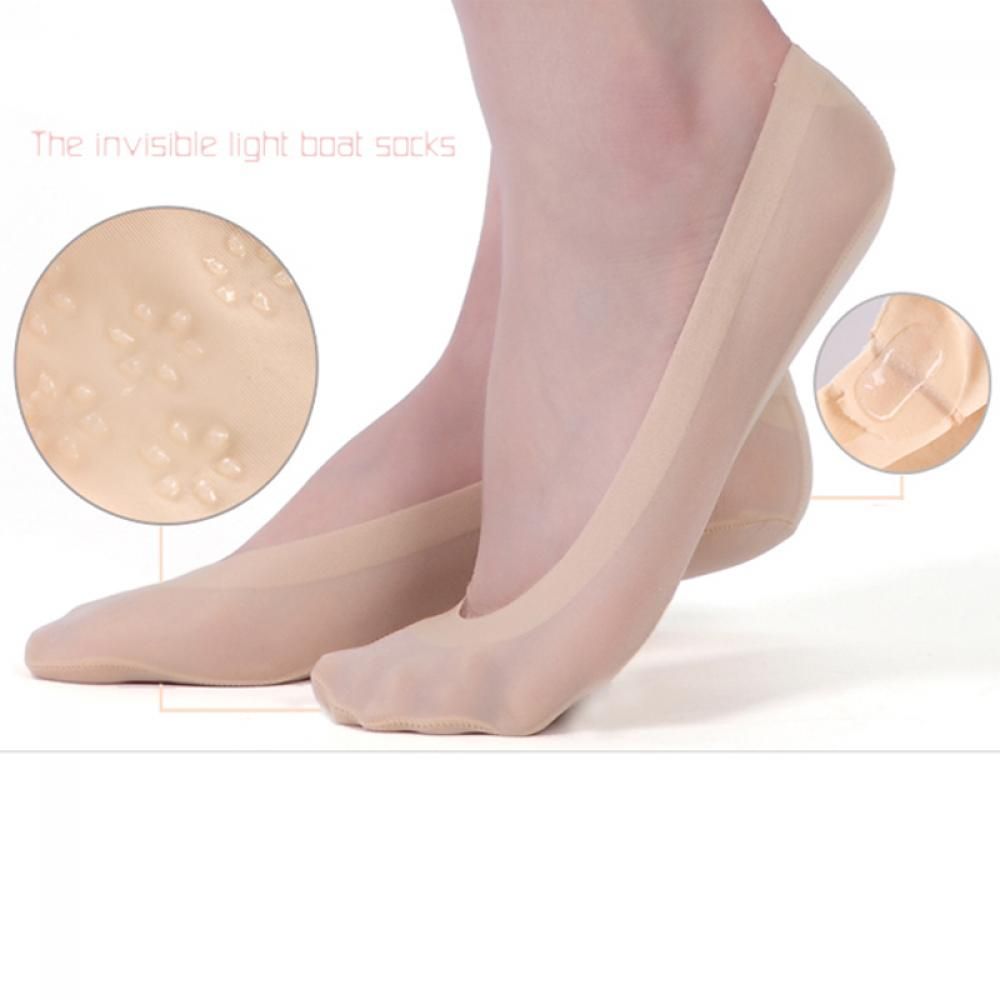 Women Cotton Antiskid Invisible Liner Low Cut Ice Stocking