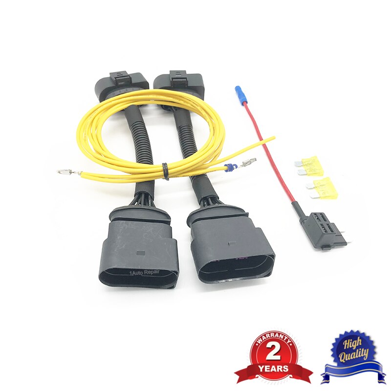 For vw transporter  t5 to t5.1 facelift ajovalojen muuntosovitin johtosarjan liitin