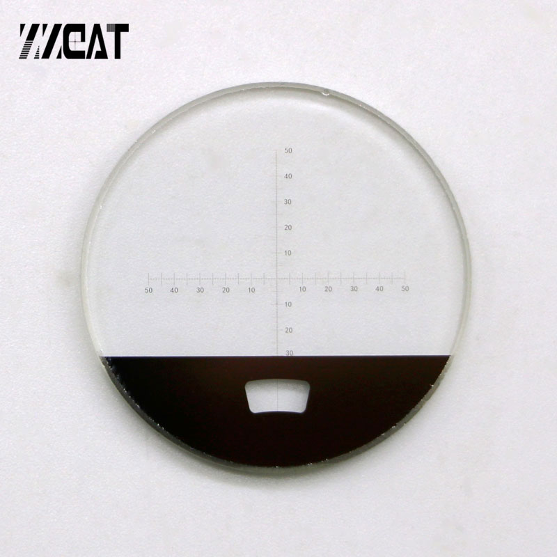 912 DIV 0.1mm Optical Glass Reticle Microscope Micrometer Calibration Slide Ruler mm Scale for Telescope