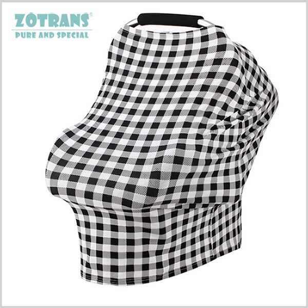 Borstvoedingshoes, sjaal, borstvoedingshoes, multifunctionele kinderwagenhoes, boodschappentrolleyhoes, autostoelhoes, hoes voor het voeden van baby's: 6