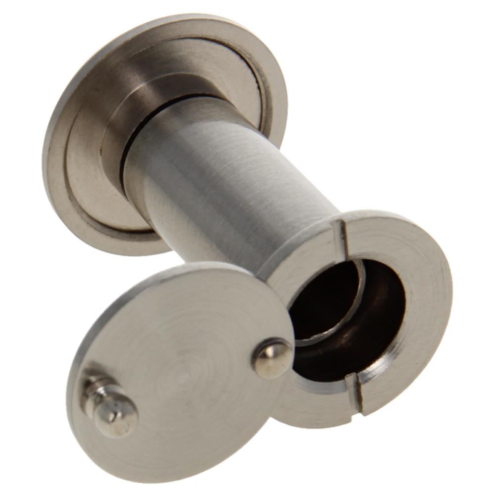 1/2/3Pcs Door Viewer Wide Viewing 200 Degree for Home Office Hotel Suitable for 35-60mm Thick Doors Security Door Eye Viewer: Silver x1pcs