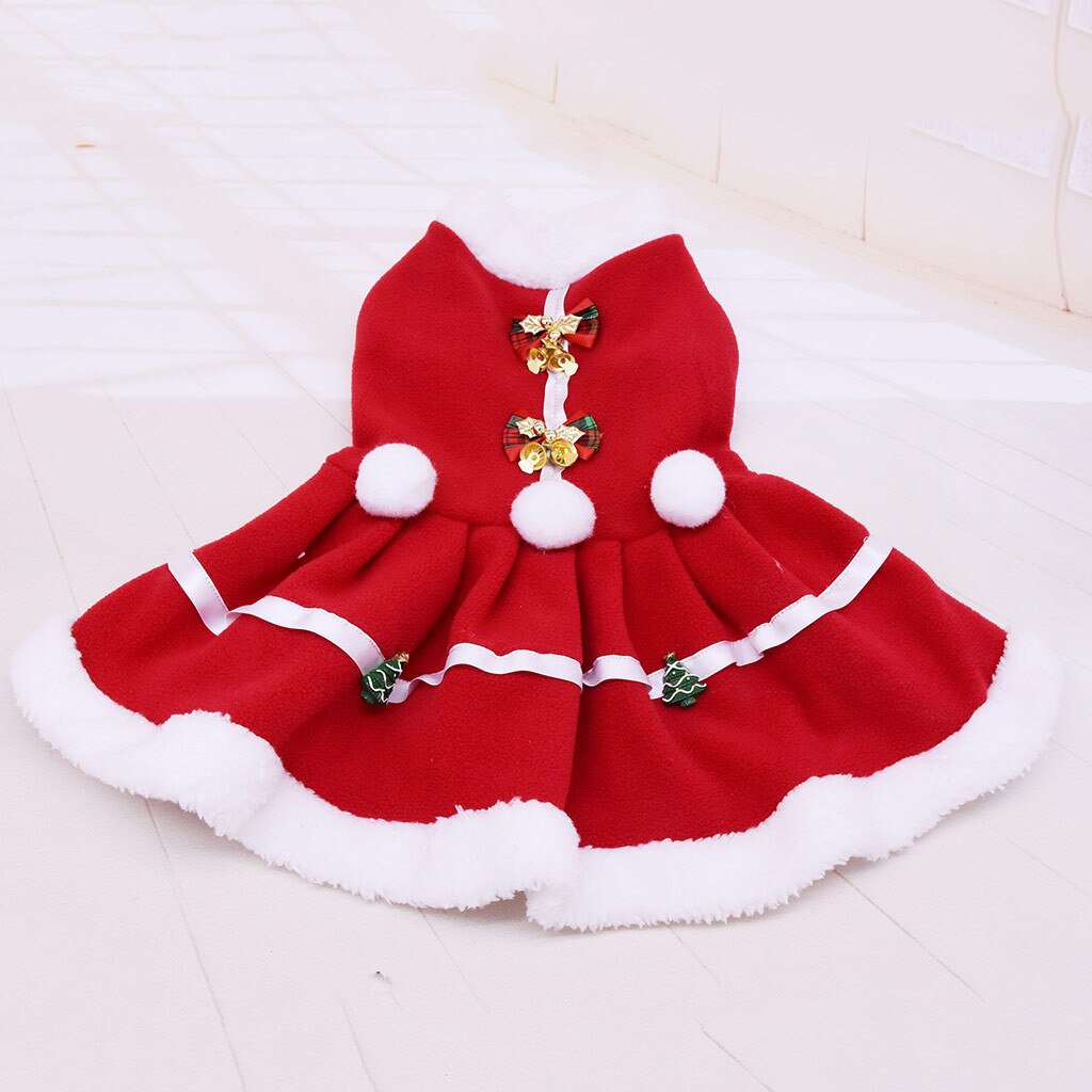 25 # robe de chien de compagnie couleur unie manteau de noël sweat gilet animaux chat chien de compagnie manches robe de noël chien de compagnie habiller