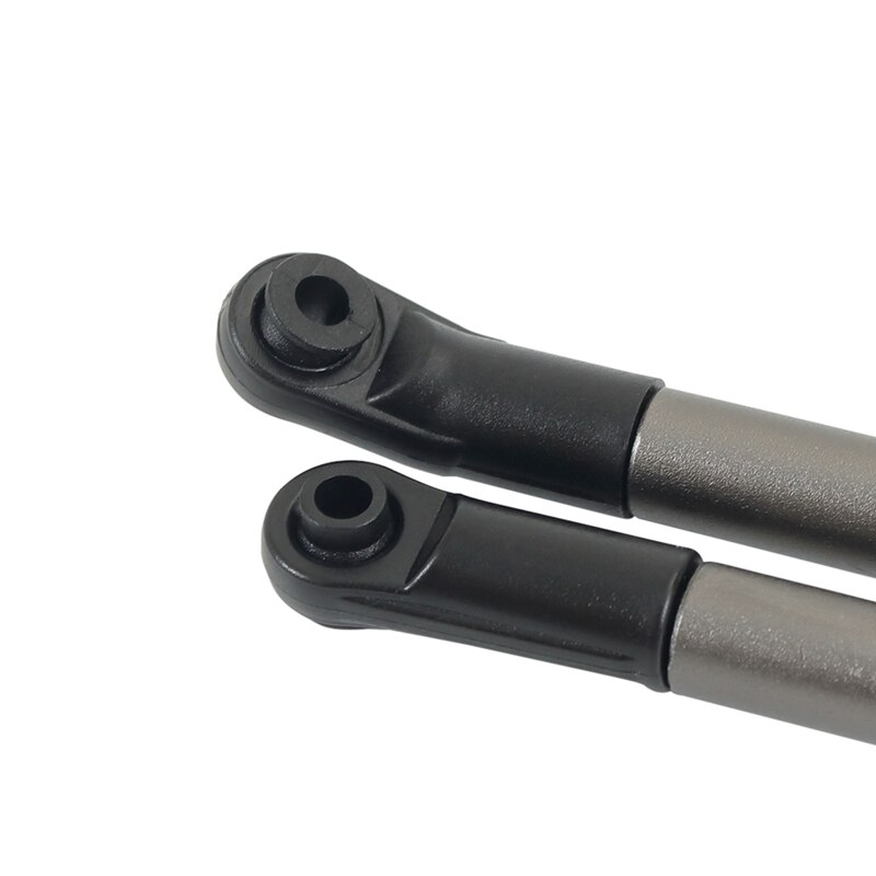 Barra de enlace de Metal de 8 piezas, barra de tracción de 275MM, distancia entre ejes para 1/10 RC Crawler Car Axial SCX10 90027 RC4WD D90 D110 CC01 TF2 MST