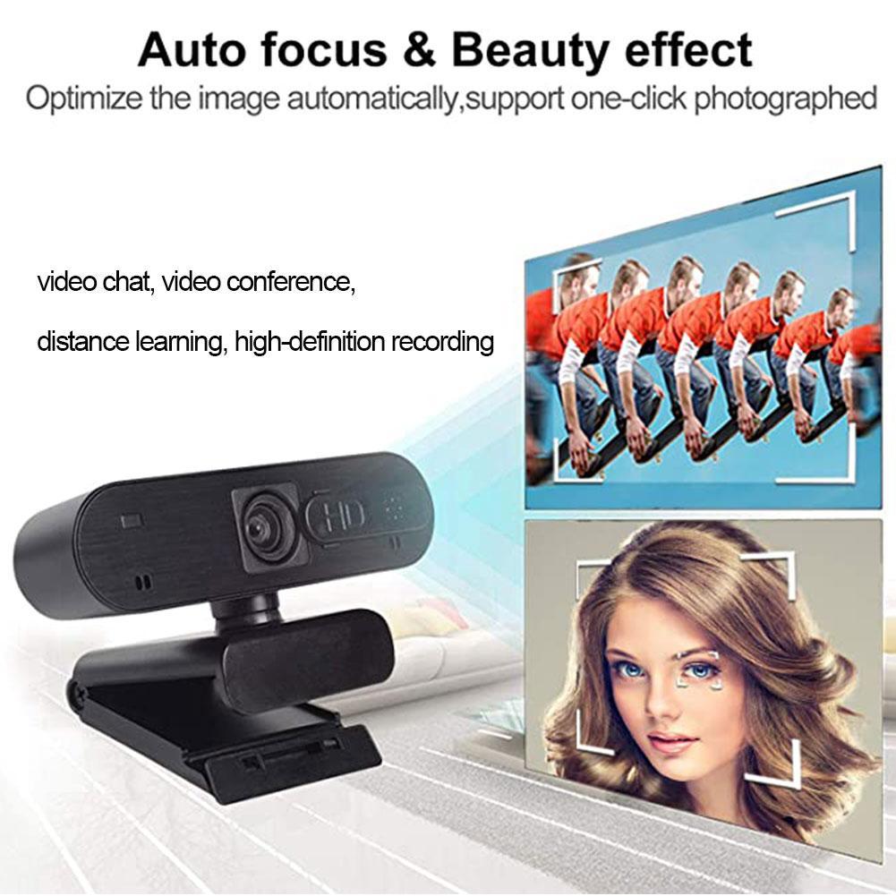HD USB Webcam Support Autofocus Web Camera 1080P For Computer With Teaching Microphone Live Calling Video Camera Online D3G9