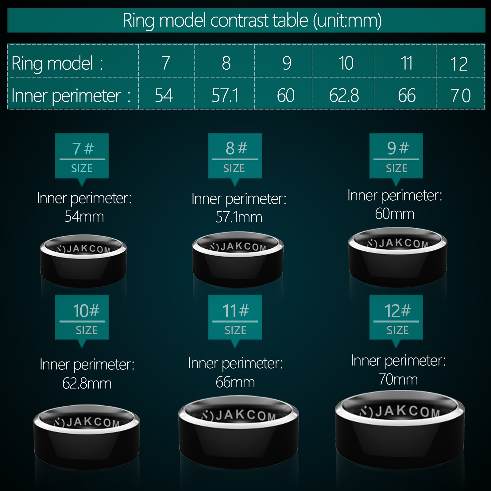 Jakcom  r3 smart ring best med rfid dør nfc 215 em12 nextion 7 960 mhz id-brikken ring 13 56 mhz piscicultura ladning