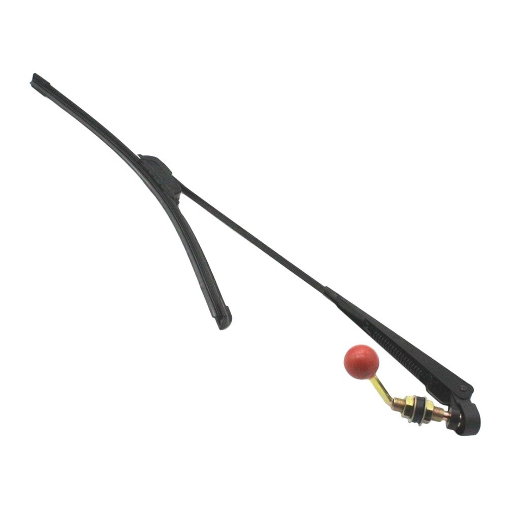 Manual Hand Operated Windshield Wiper Rubber Blade Universal Replacement Replacement Kit For UTV