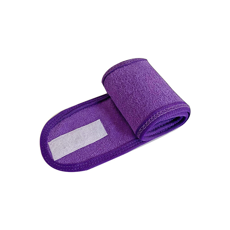 9 colores correas de pelo de Velcro de para mujeres deportes absorbente de sudor transpirable lavado de cara diademas accesorios para el cabello convenientes: Rojo