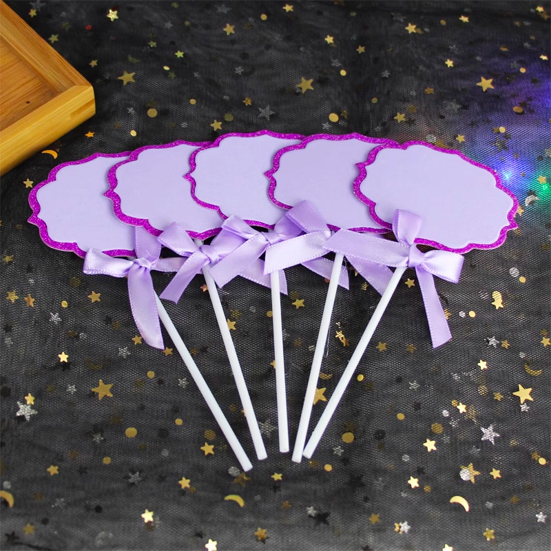 Happy Birthday Cake Decoration Accessories Internet Celebrity Clouds Letterable Greeting Cards Blank Card Inserts: Dark Khaki
