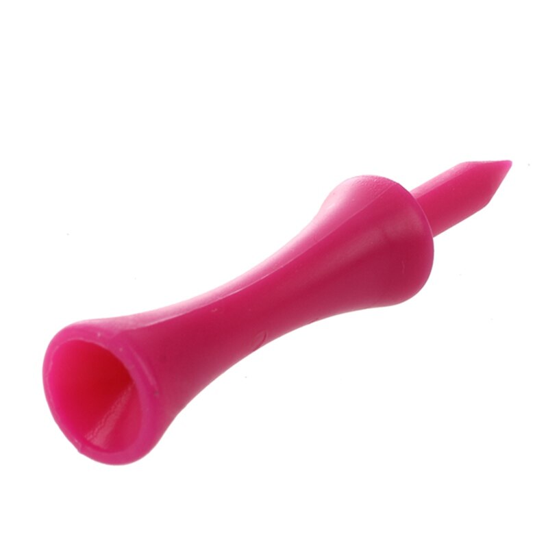 100 stykker golf tee overlays pink t  sn006 60mm lavet af slidstærkt plastik, holdbar og vaskbar lys farve, er meget nemme at