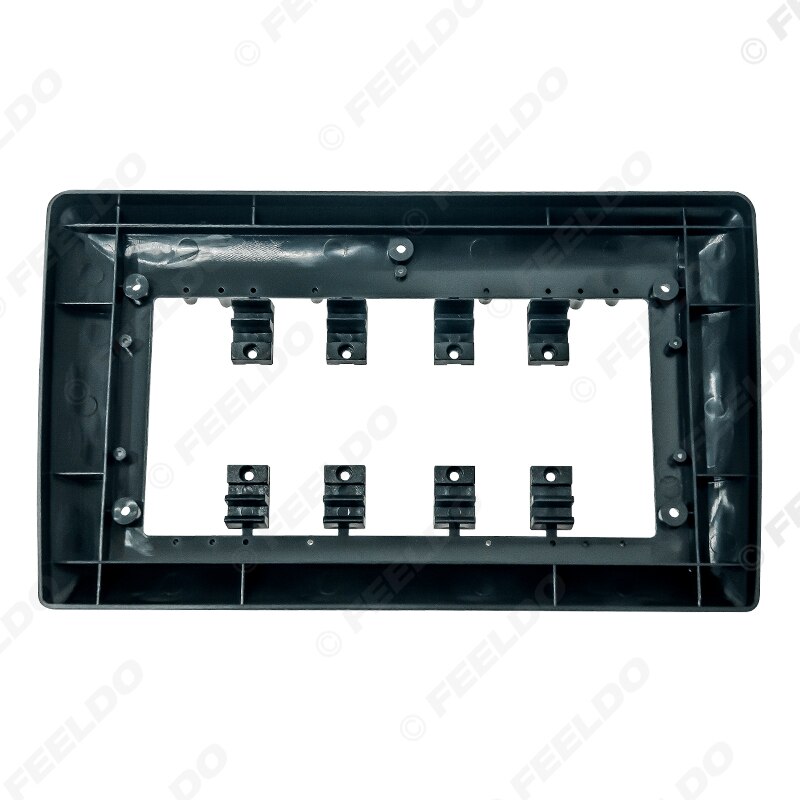 FEELDO Car Audio 7&quot; To 10.1&quot; Big Screen 2Din DVD Fascia Frame Adapter For Universal Cars 2Din Dash Installation Panel Frame Kit