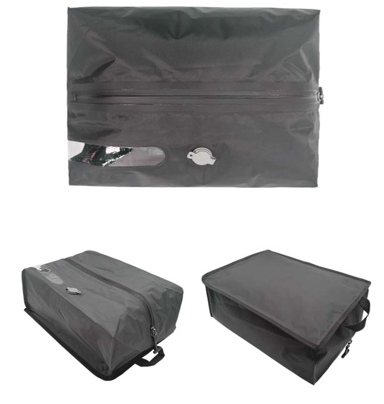 Opbergtas voor reiskleding Vacuümcompressiezak Herbruikbare waterdichte stofdichte persuitlaatcompressiezak Handtas: Rood