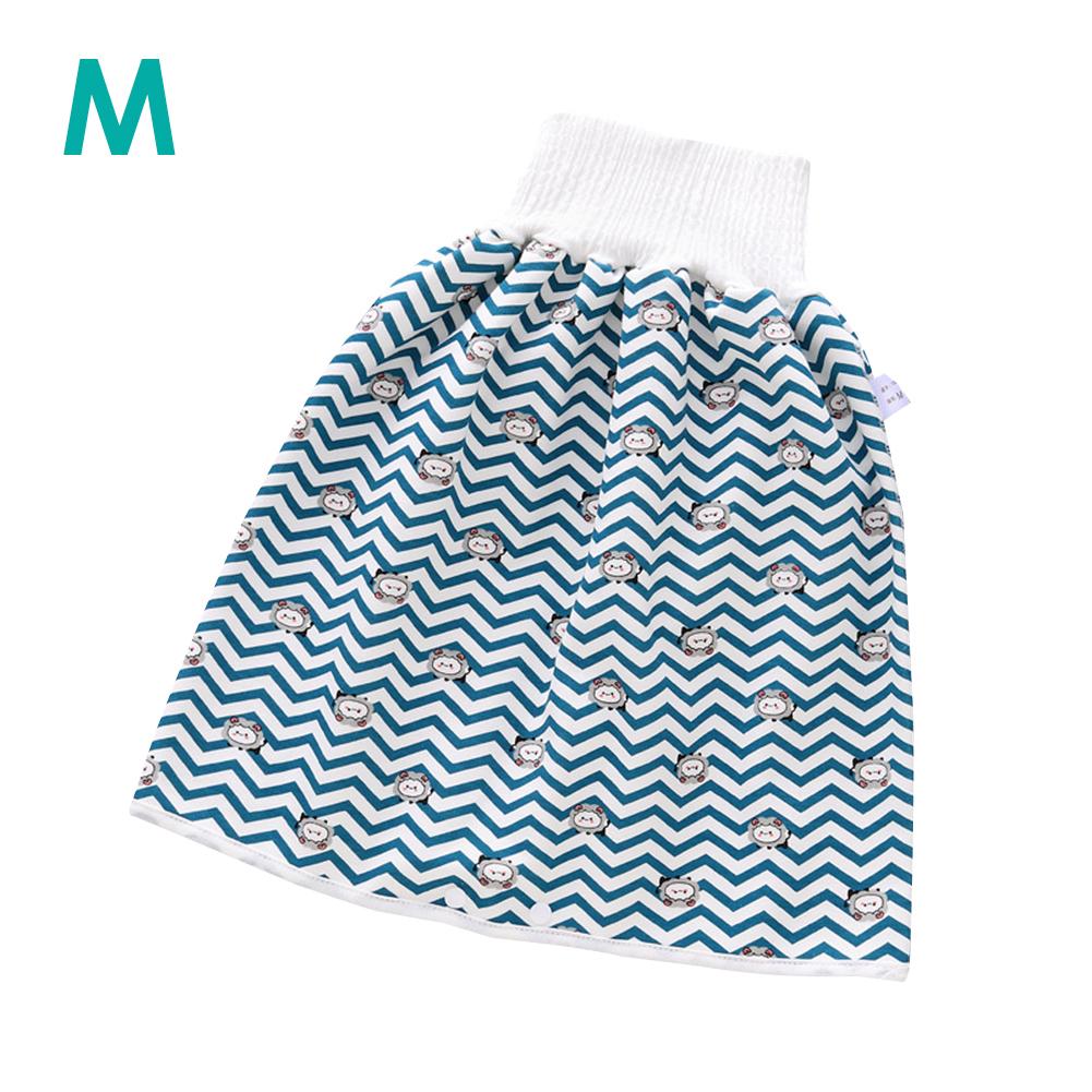 Baby Diaper Skirt Baby Waterproof Cloth Diaper Leak-proof Mattress Washable Cotton Children Urine-proof Bed Skirt Pants: E