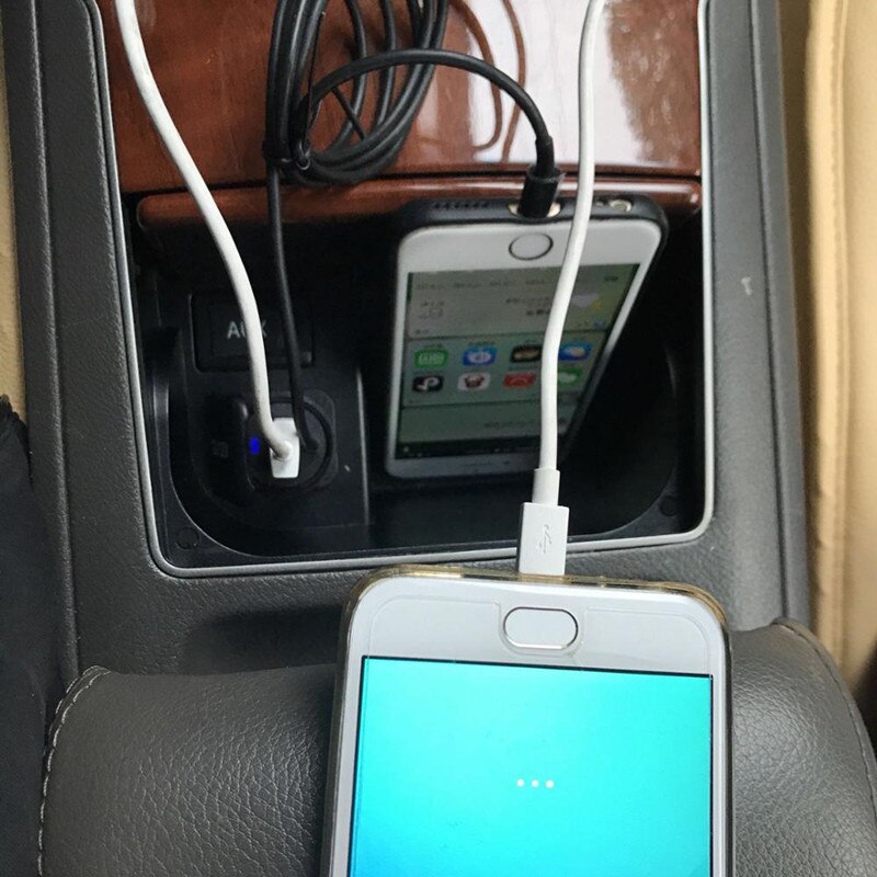 Chargeur de voiture USB pour iPhone | Charge rapide, pour Peugeot 307 308 207 3008 407 508 206 208 406 408