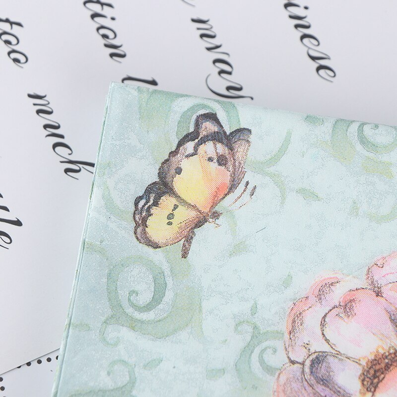 20PCS Napkins paper Decoupage Tissue Flowers Wedding Birthday DIY Decoration