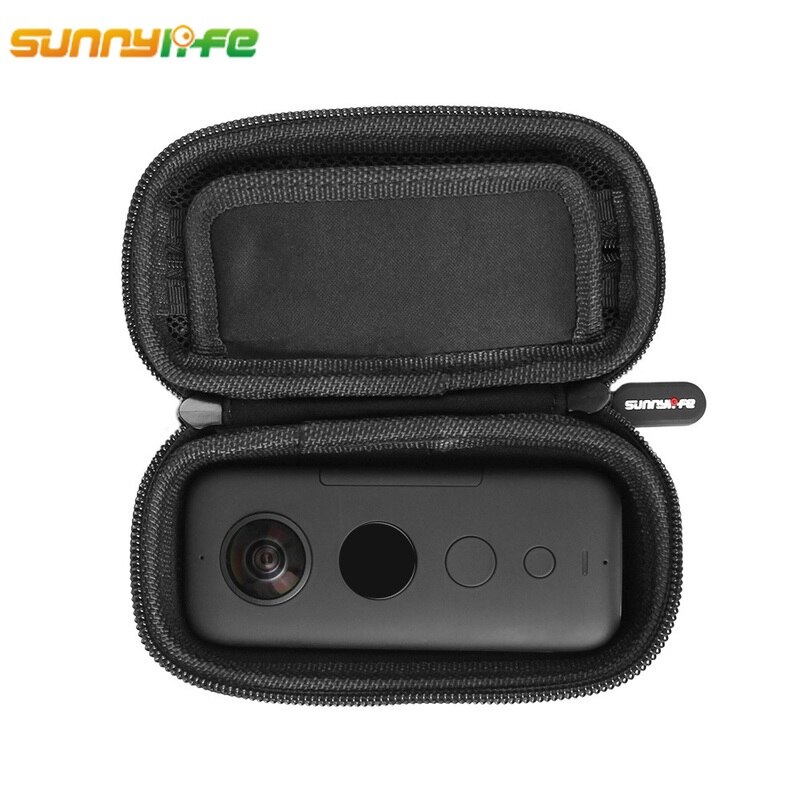 Sunnylife insta 360 en x kameraveske håndveske mini oppbevaringsveske bæreveske bærbar veske til insta 360 en x kameratilbehør