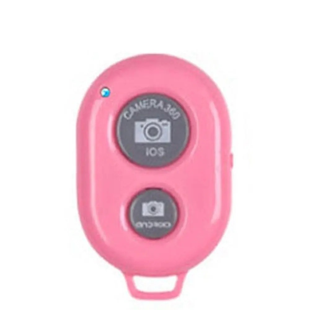 Le système sans fil Bluetooth Selfie Android \ IOS téléphone portable Selfie artefact obturateur télécommande: green