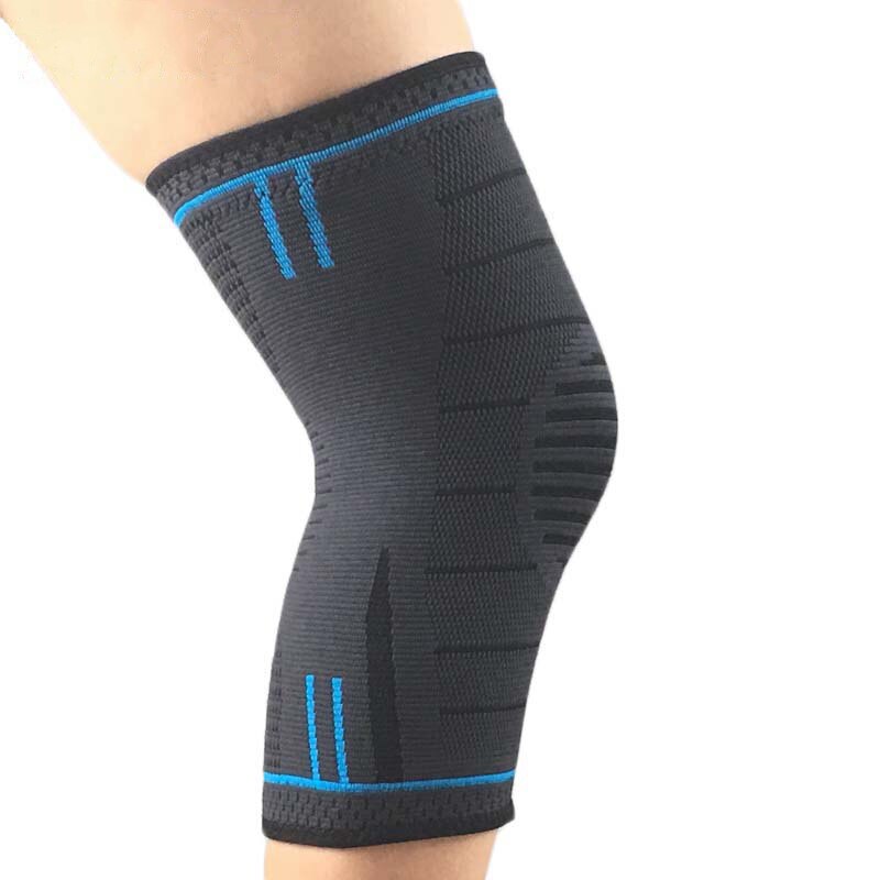 1Pcs Elastic Knee Pad For Sport Garden Work Knee Support Sleeve For Fitness Running Volleyball Knee Brace mtb Bike kneepad