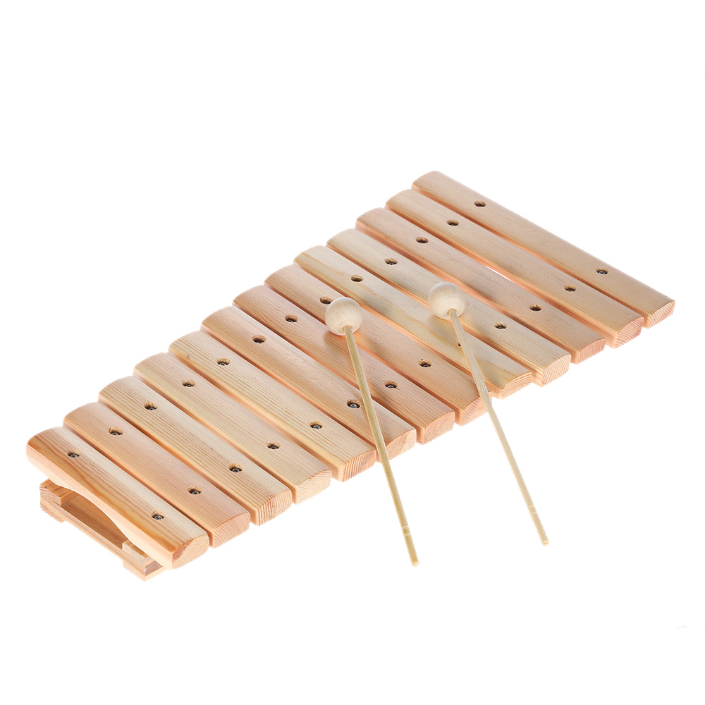 Xylofoon Piano Houten Instrument Voor Kinderen Kids Baby Muziek Educatief Speelgoed Met 2 Hamers Muzikale Xylofoon Piano