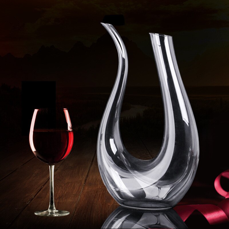 Handgjord kristall rött vin pourer glas karaff konjak karaff set kanna bar champagne vattenflaska dricksglas