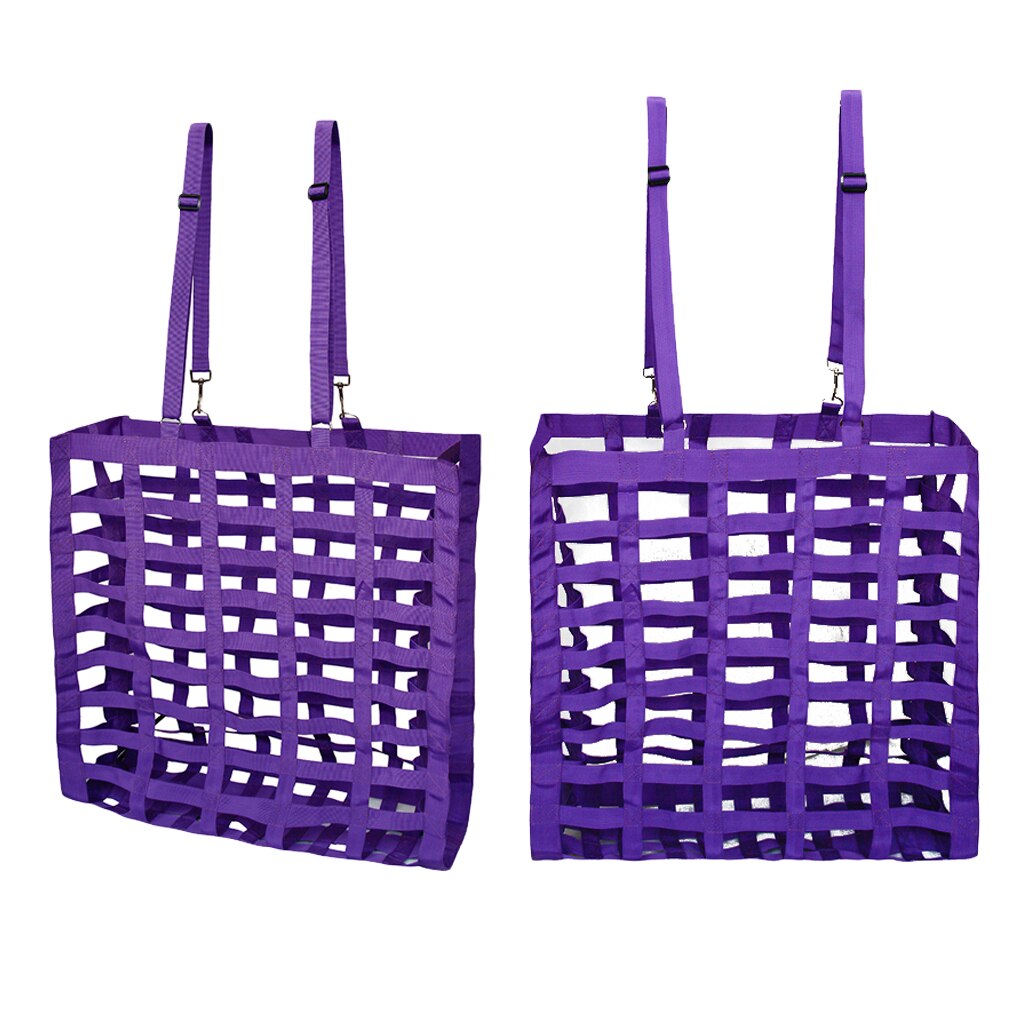 2x Paard Hooi Tas Vee Hooi Feeder Hooi Netto Opslag Voor Dieren Levert