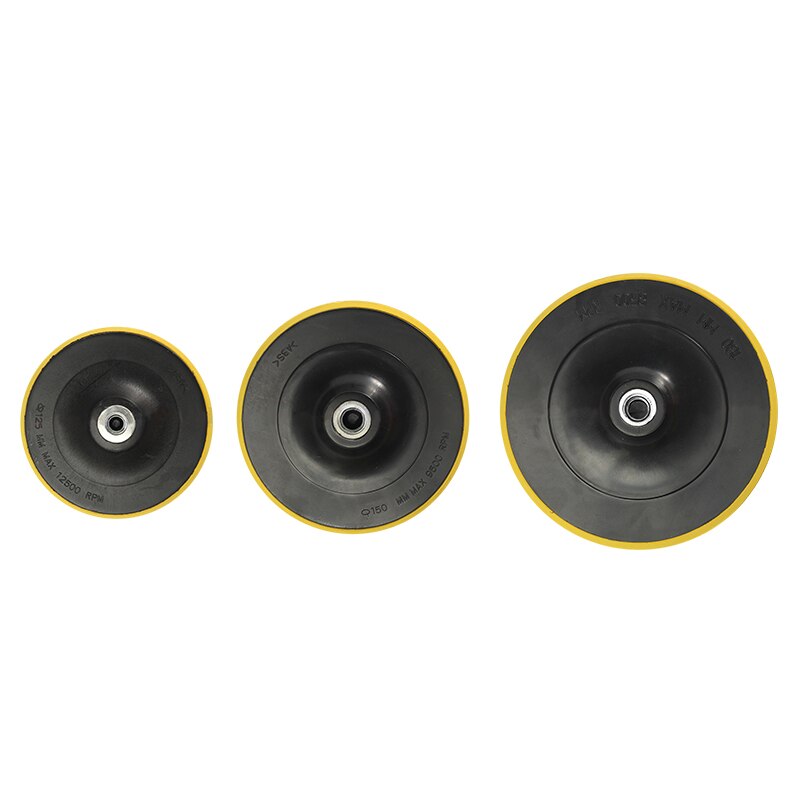 M14 Backing Pad Polishing Buffing Plate Rubber Universal Dia