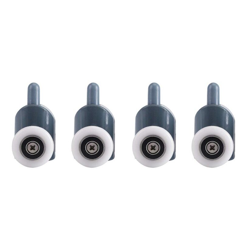 BMBY-8Pc Dusche Tür Rollen Rollen Dusche Tür Rollen Schiebetür Rolle führen Dusche Ersatzteile Glas Tür Scheiben Räder Ru
