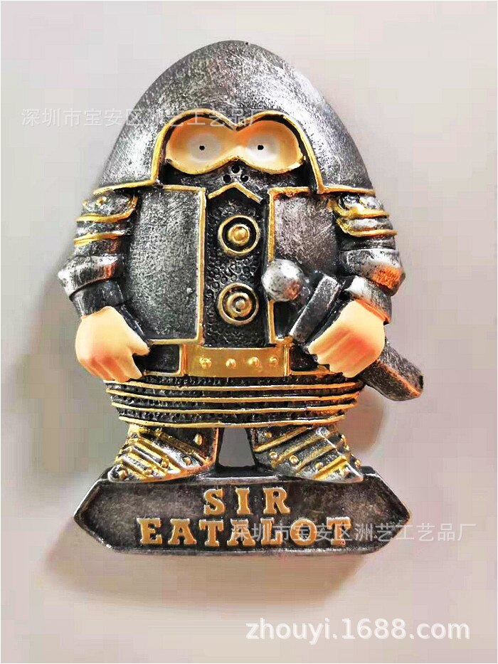 3d Resin Refrigerator Magnets Cute Antique Soldier Refrigerator Stickers Fridge Magnet Decor Magnetic Kitchen Decor Ideas: A