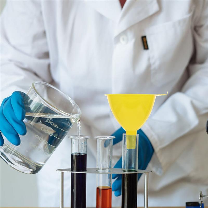 12pcs Small Plastic For Perfume Diffuser Bottle Mini Liquid Oil Funnels Lab Tools 60mm Hole Diameter Perfume Lotion Funnel