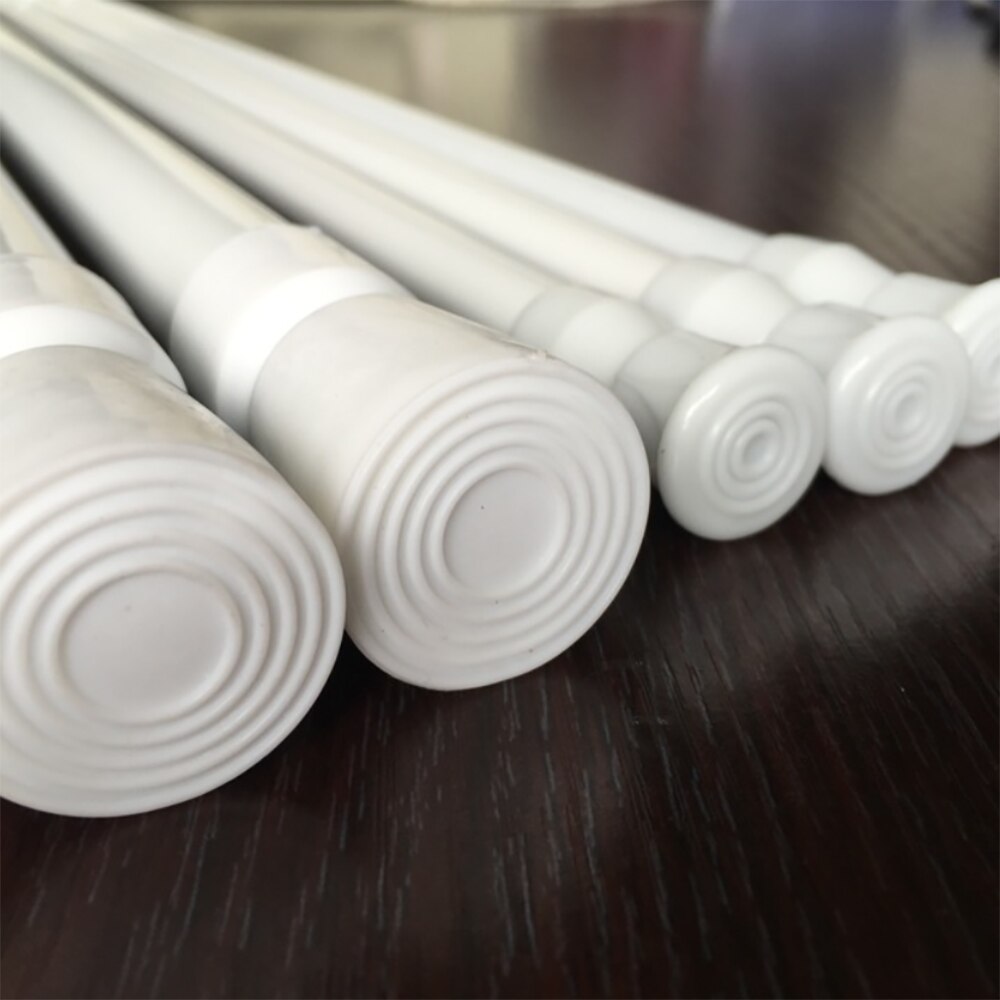 1PC Adjustable Door Curtain Rod Metal Extendable Door Curtain Rail Rod Telescopic Poles Door Household Hanger Rods 60cm-100CM