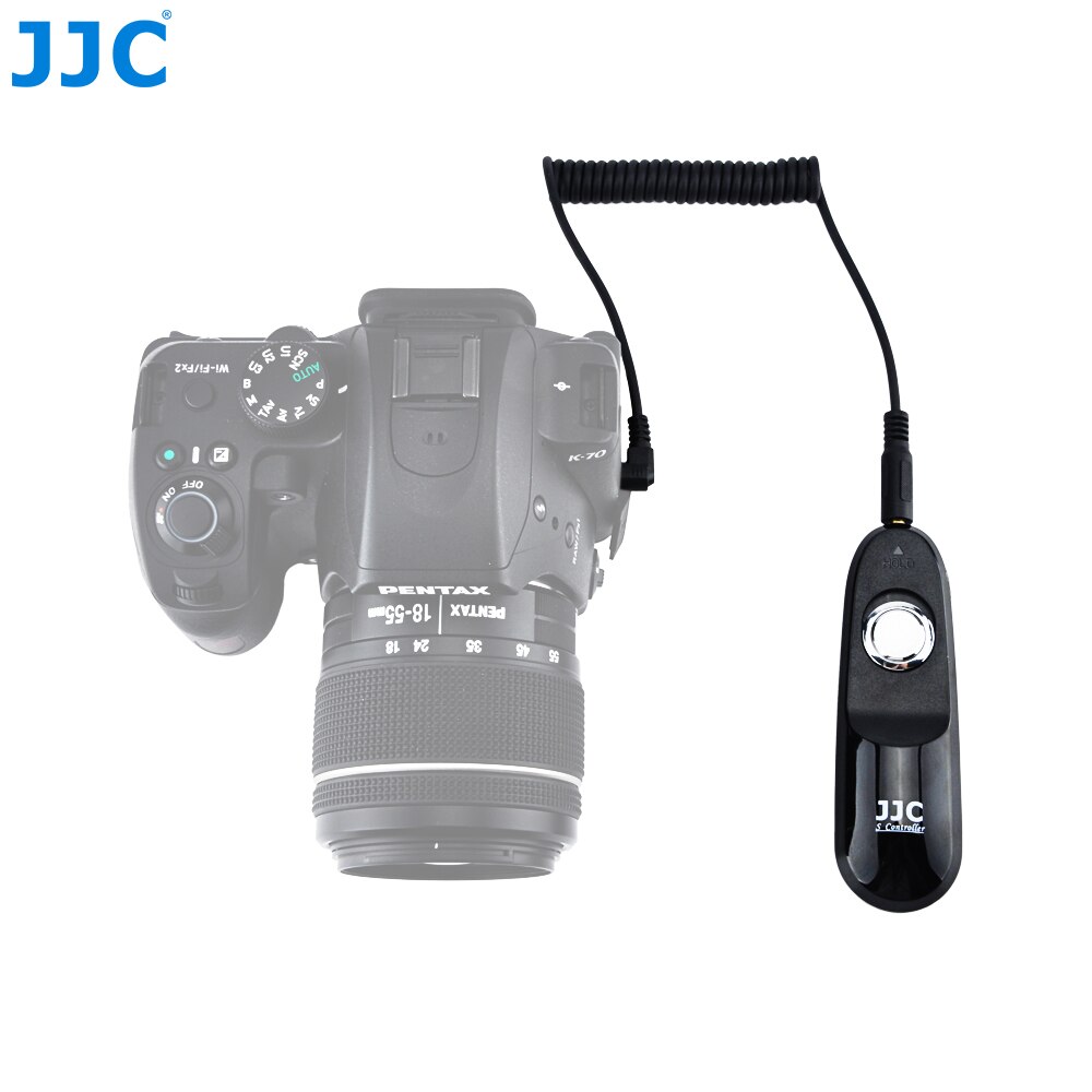 JJC Wired Camera Remote Switch Shutter Release Controller Cord for PENTAX K-70/ KP Replace CS-310