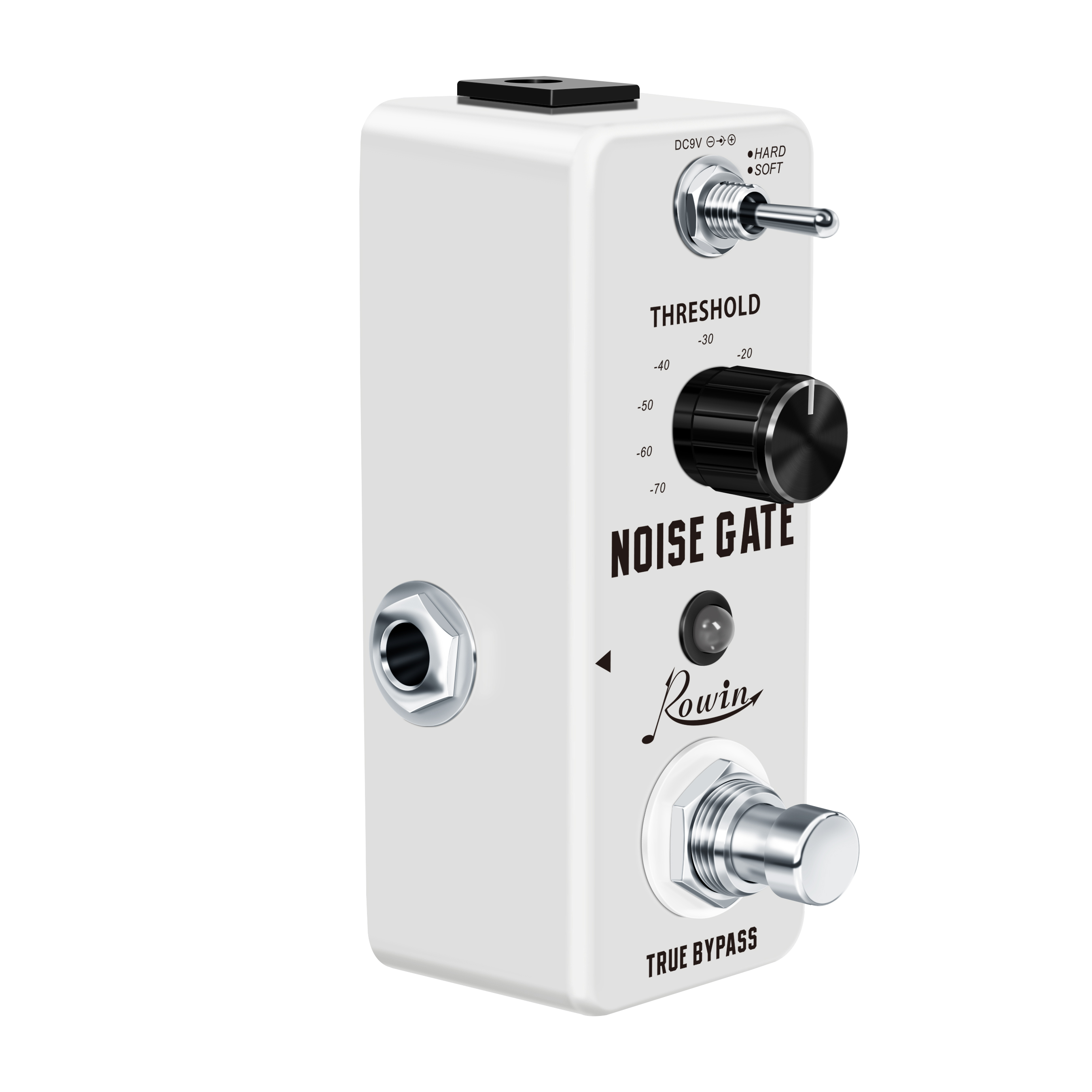 Rowin Noise Killer Gitaar Noise Gate Suppressor Effect Pedaal Voor Elektrische Gitaar Pedalen Met 2 Modi LEF-319