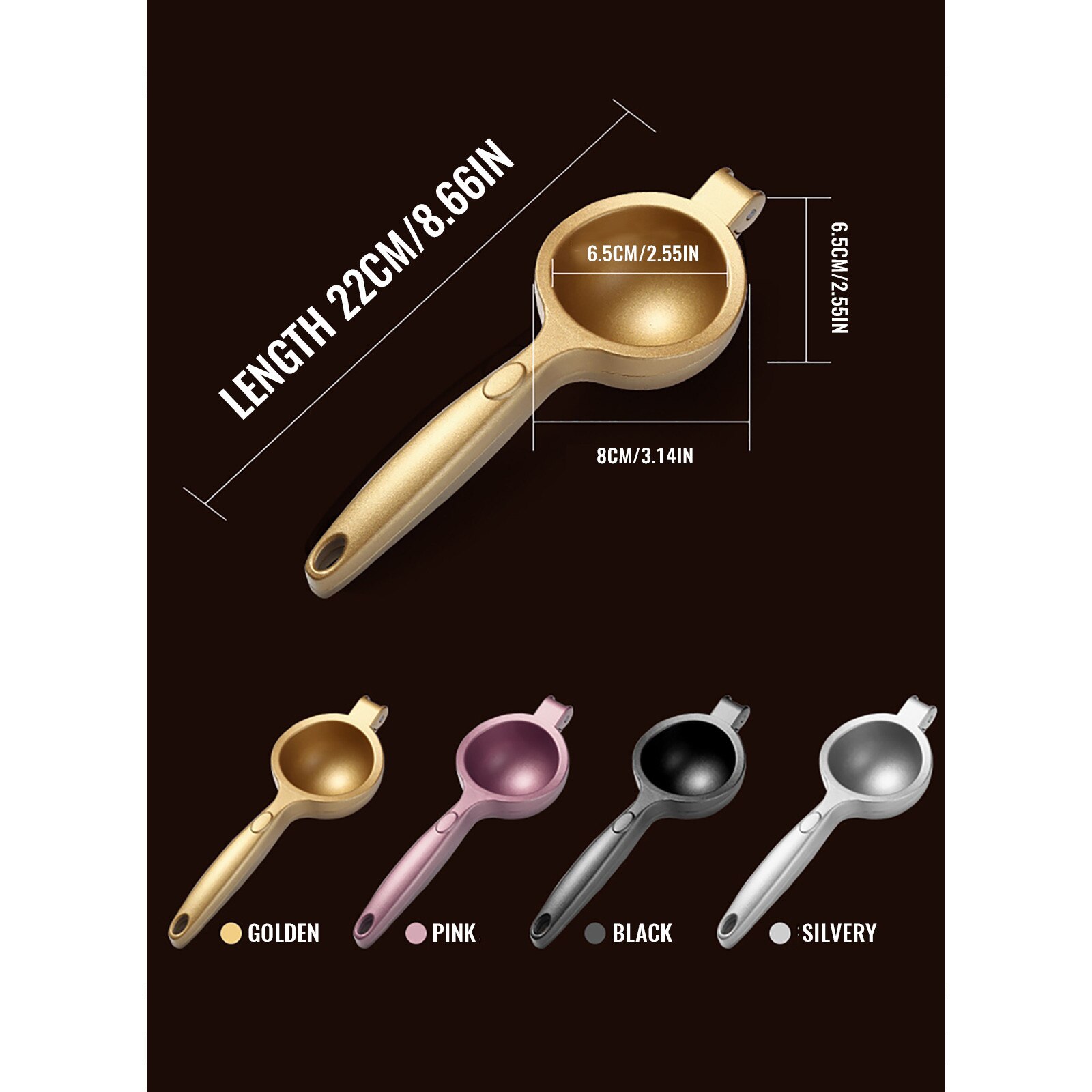 Top Rated Premium Metal Lemon Lime Squeezer Manu... Grandado