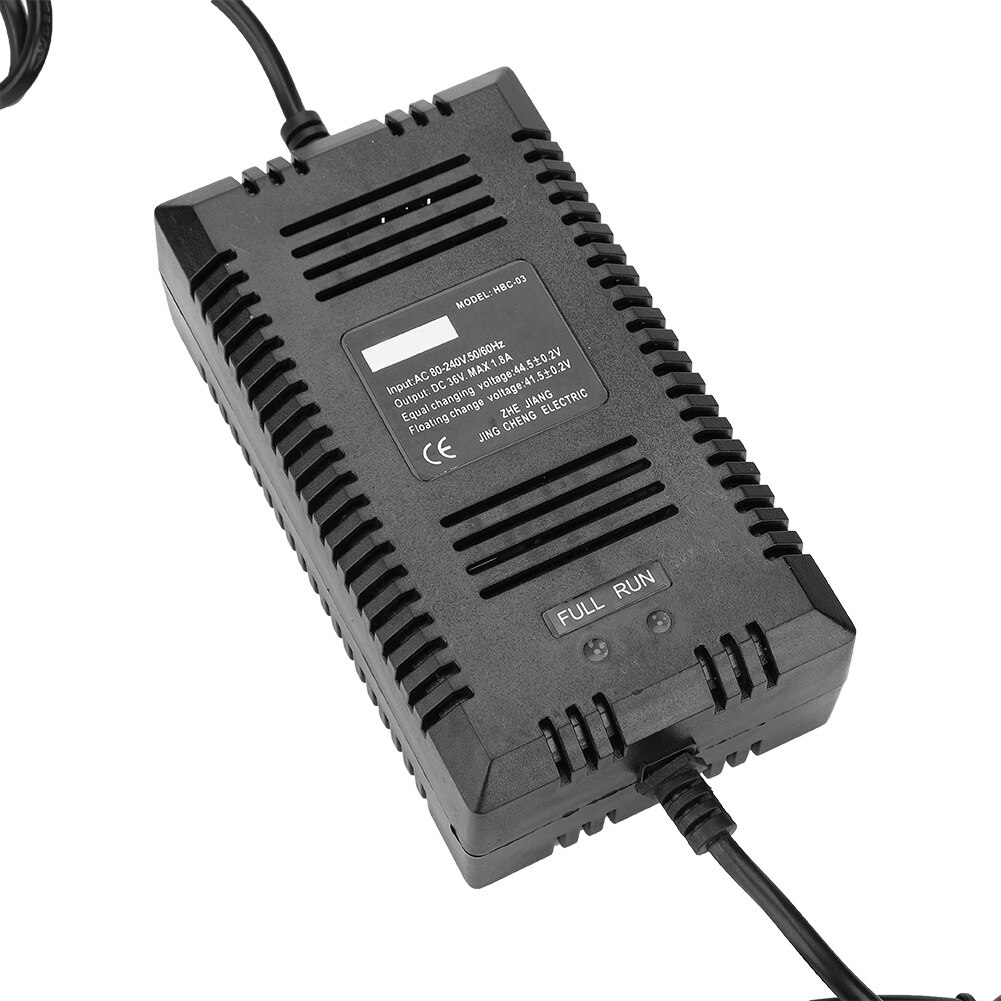 Electric Bicycle Charger 3 Pins/XLR/DC Connector 110-240V EU Plug 36V 1.8A Battery Intelligent Charger for Electric Bike E-bike