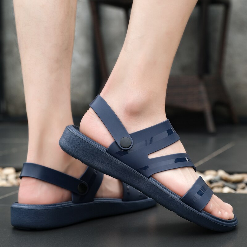 Comfortable Men Pool Sandals Summer Outdoor Beach Sandals Man Casual Water Shower Slippers Sandalia Masculina