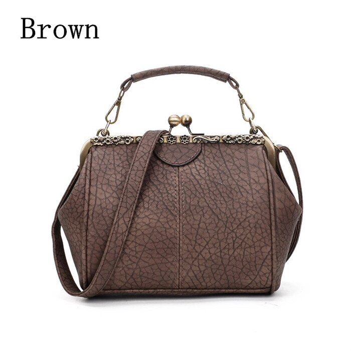 Baleini dames handtassen dames messenger bags retro dames crossbody tas schoudertas bolsa dames handtassen: Bruin