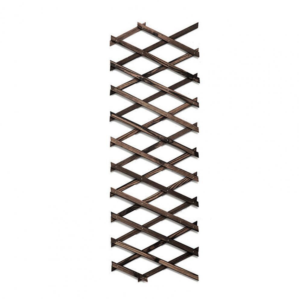 Stylish Fence Weather-resistant Portable Garden Edging Expanding Trellis Fence for Yard Trellis Fence