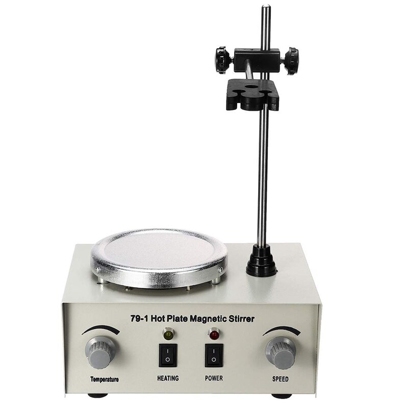 Toppvärme netic omrörare lab mixer maskin 1000ml platta netic omrörare lab dubbel kontroll mixer för omrörning eu plu