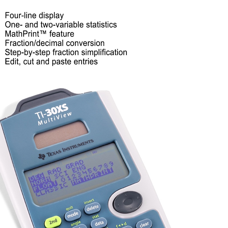 MultiView Advanced Original Scientific Calculator function Calculating Instruments for Students Office two ways power