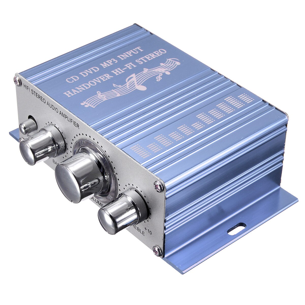 20W + 20W Hifi Stereo Audio Versterker 12V Mini Draagbare Stereo Versterker MP3 Auto 2 Cananal stereo Dvd Luidspreker 3 Kleuren