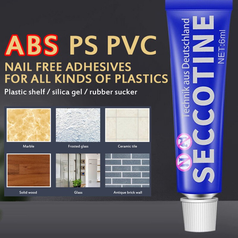 ABS Glue Iron Stainless Steel Aluminium Alloy Glass Plastic Wood Ceramic Marble Strong Quick-drying Structural Adhesive Sealers