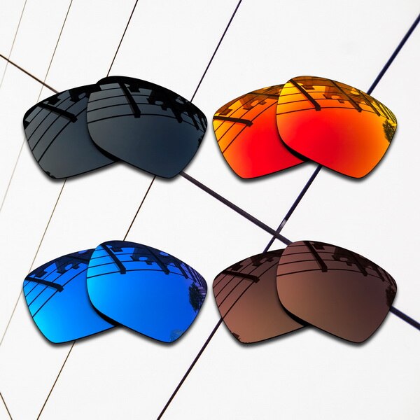 Lunettes de soleil polarisées de remplacement, , verres polarisés pour lunettes de soleil Oakley, différentes couleurs: All Polarized-4 Pair